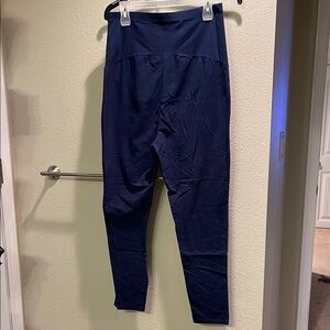 Navy Maternity Leggings